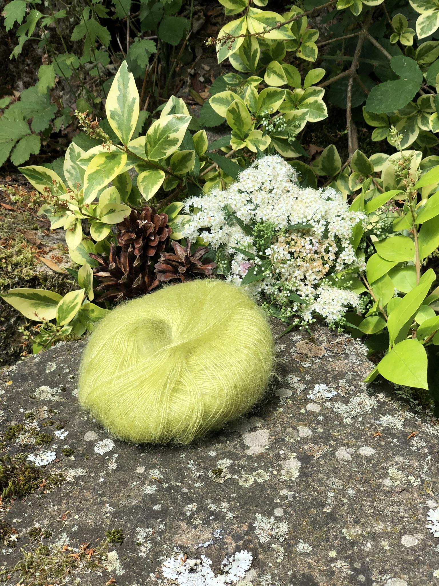 Pelote Mohair et Soie Élégance