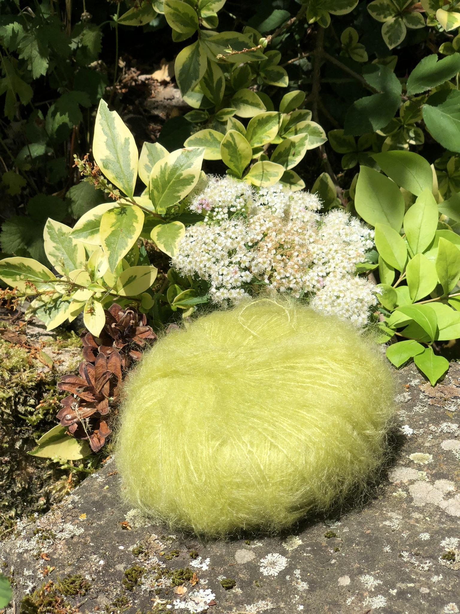 Pelote Mohair et Soie Primadonna