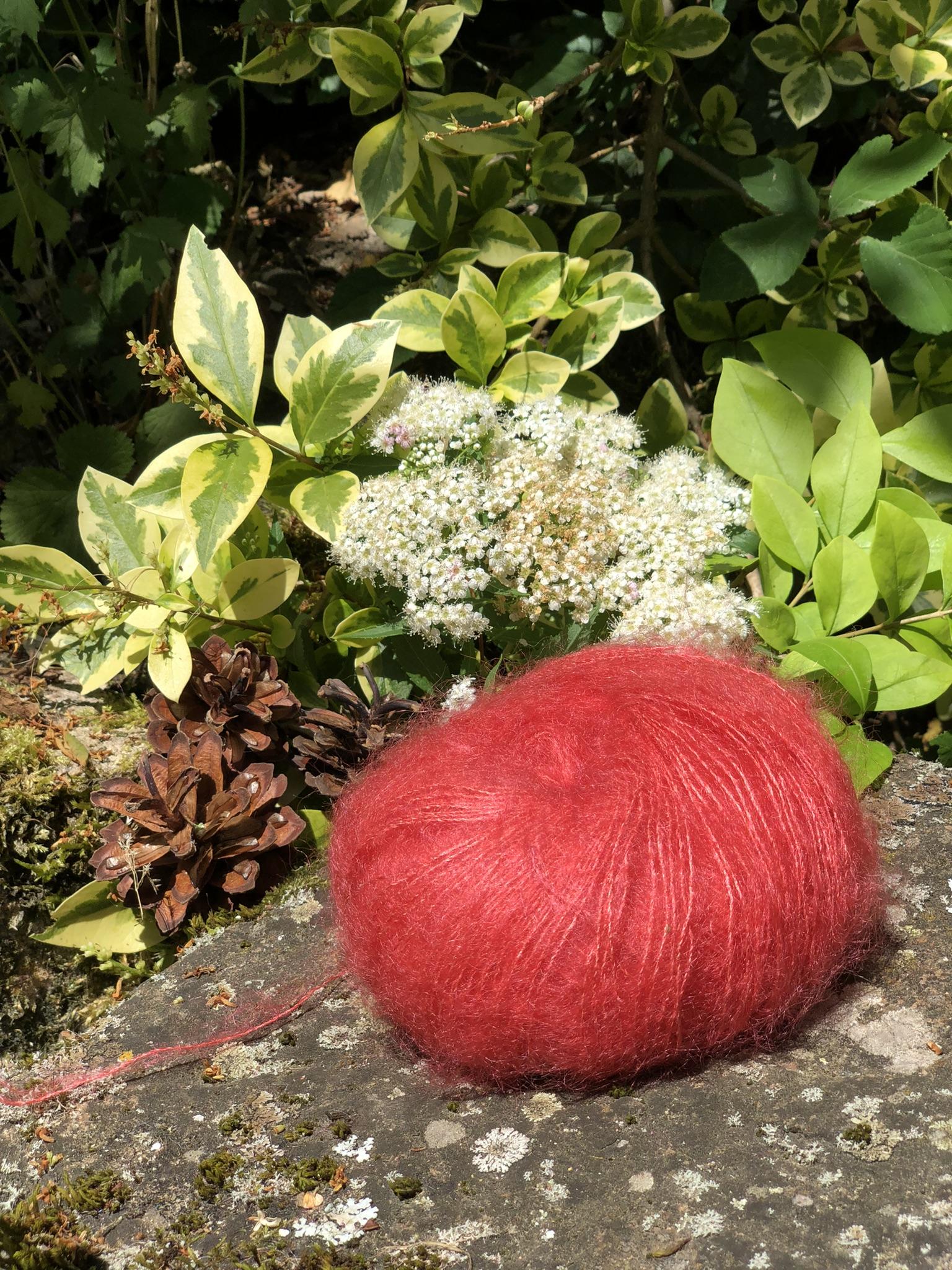 Pelote Mohair et Soie Primadonna