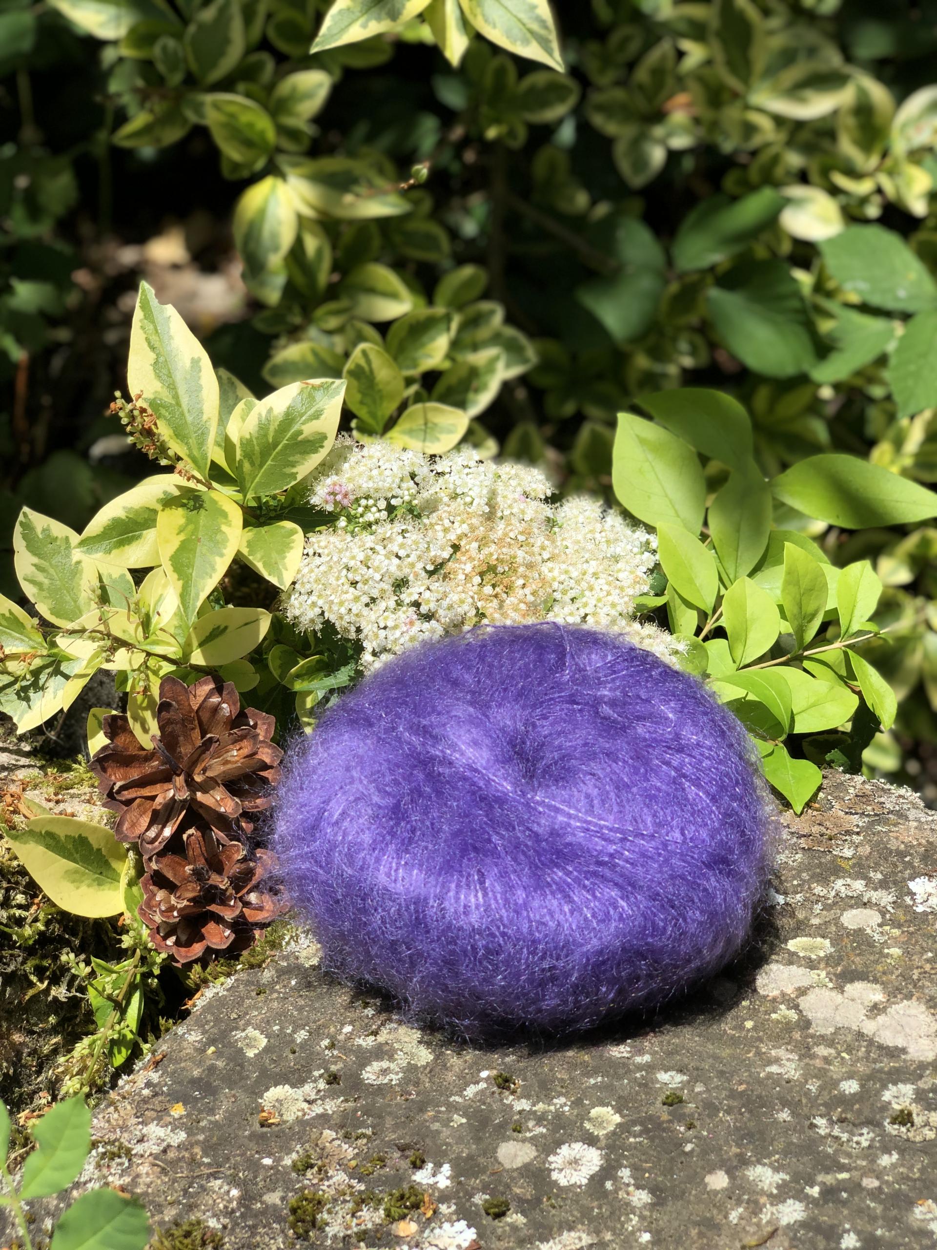 Pelote Mohair et Soie Primadonna