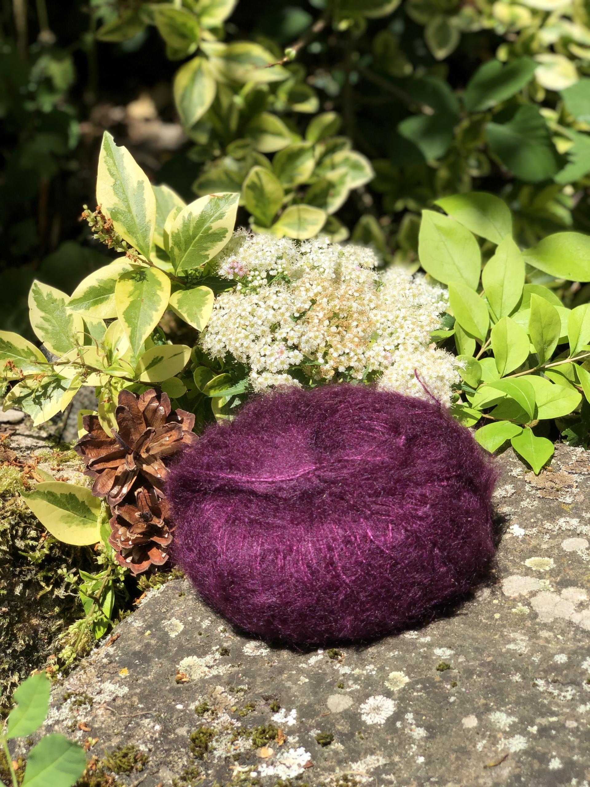 Pelote Mohair et Soie Primadonna