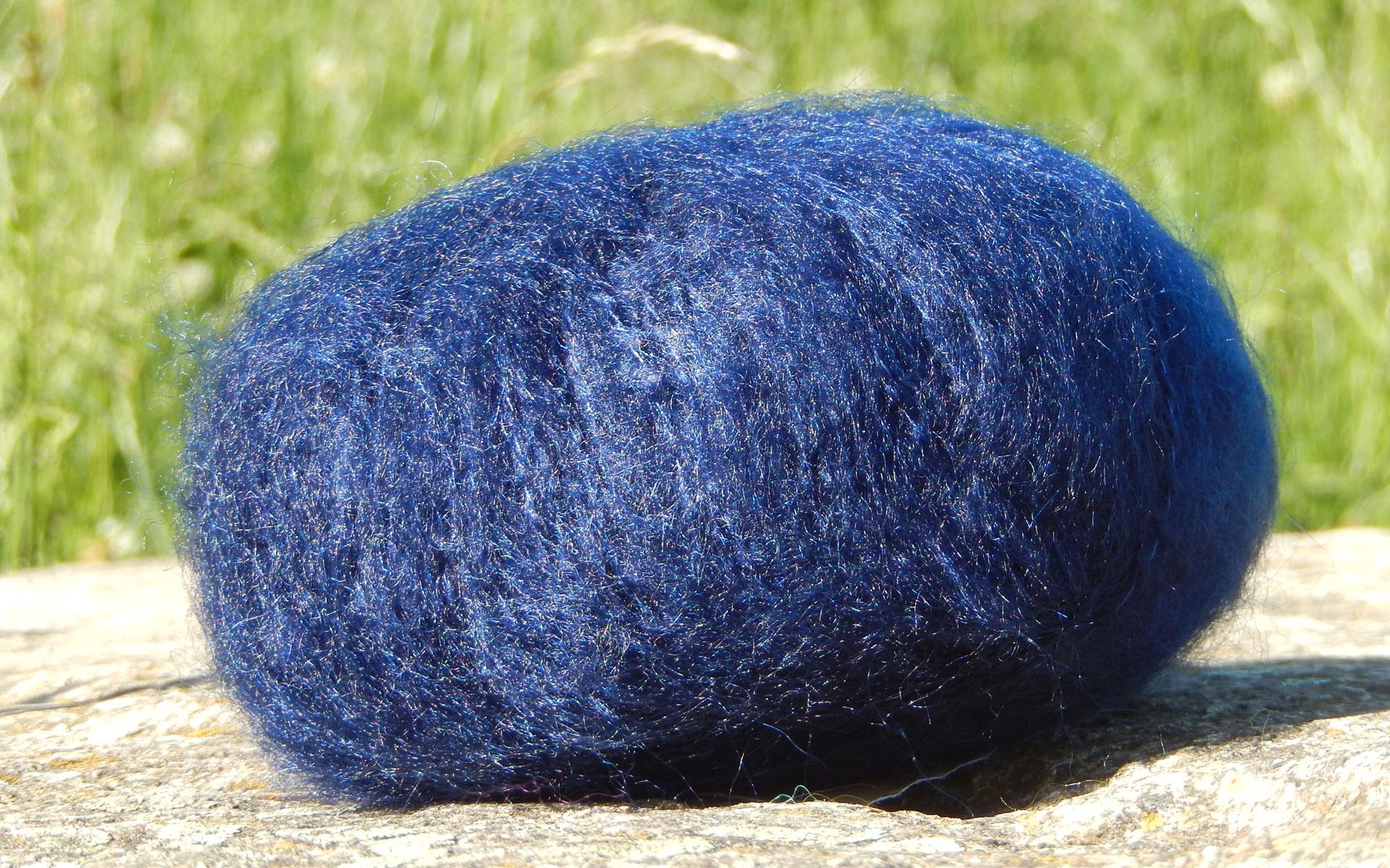 Pelote laine Mohair nocturne
