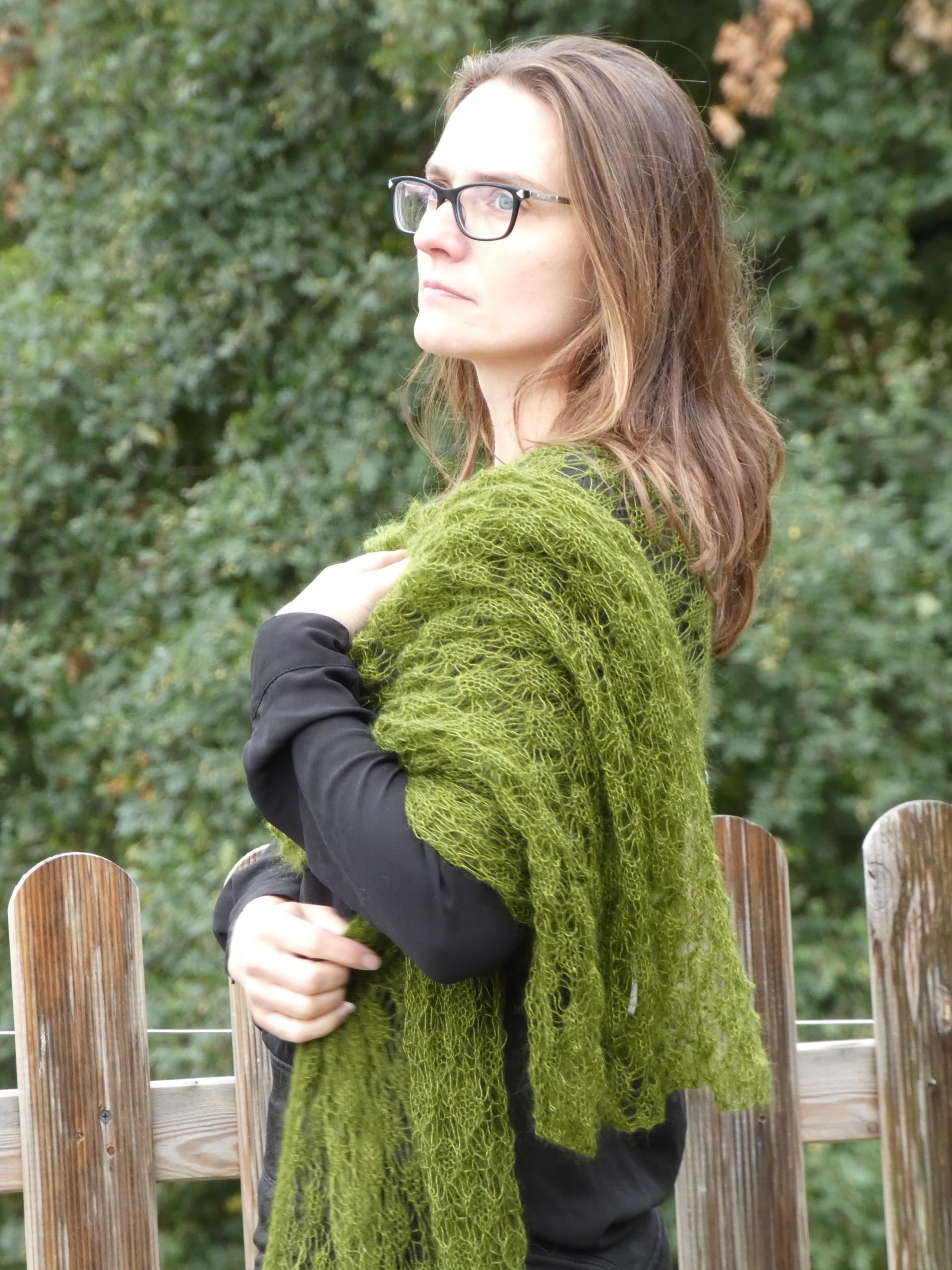 Etole tricot Mohair mousse 3