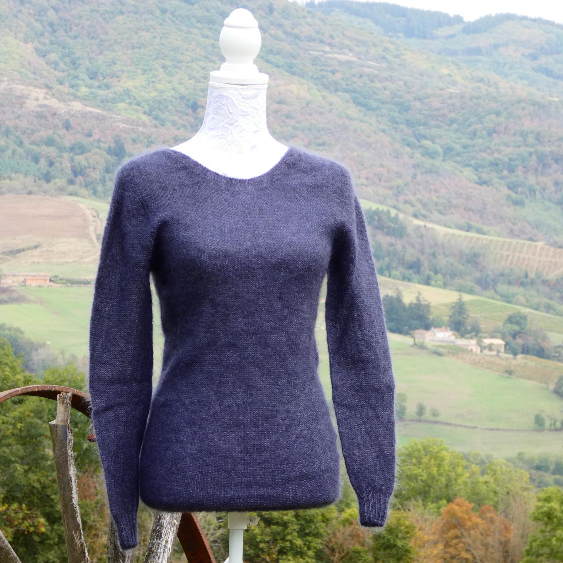 Pull sportswear Mohair orage