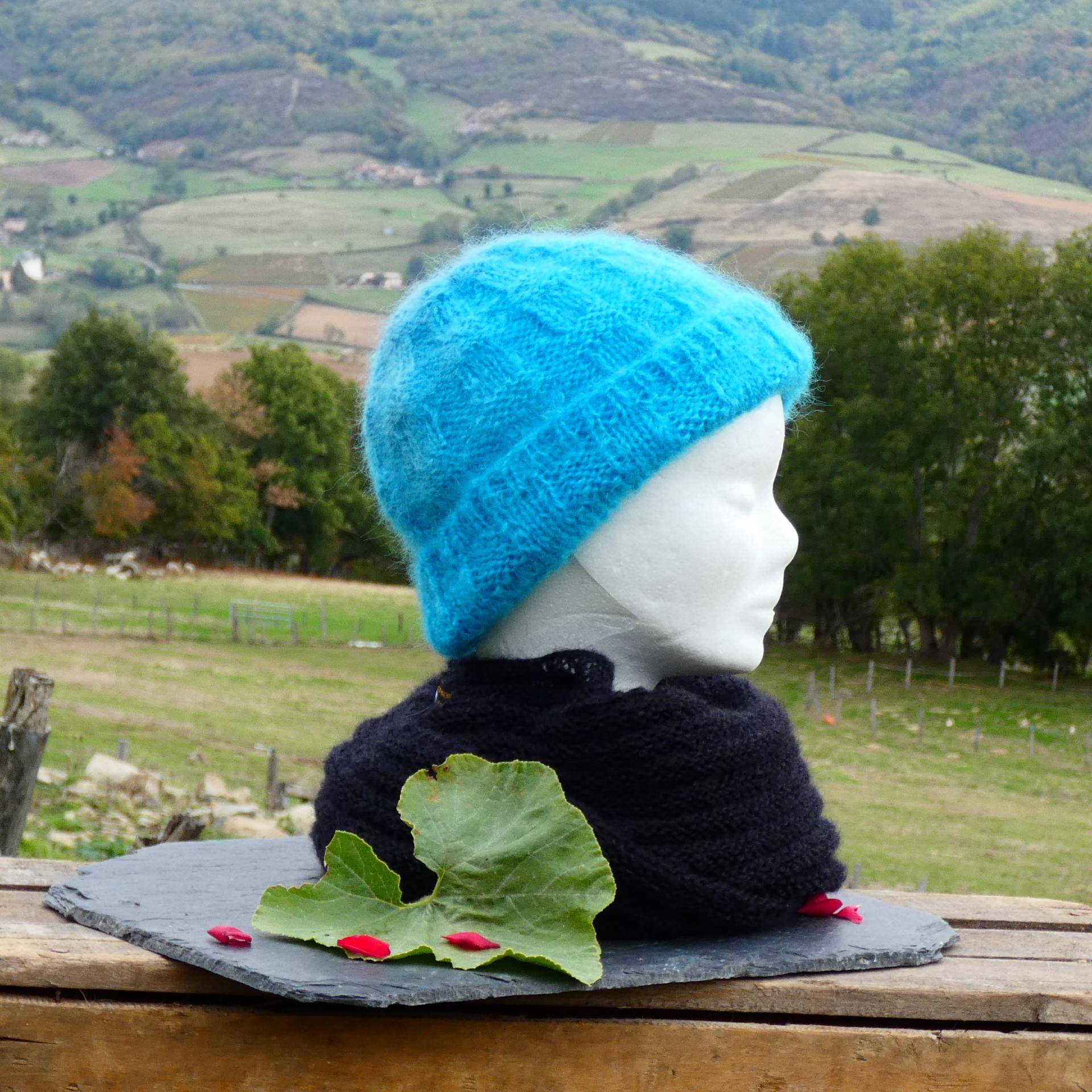 Bonnet Mohair volupté caraïbes