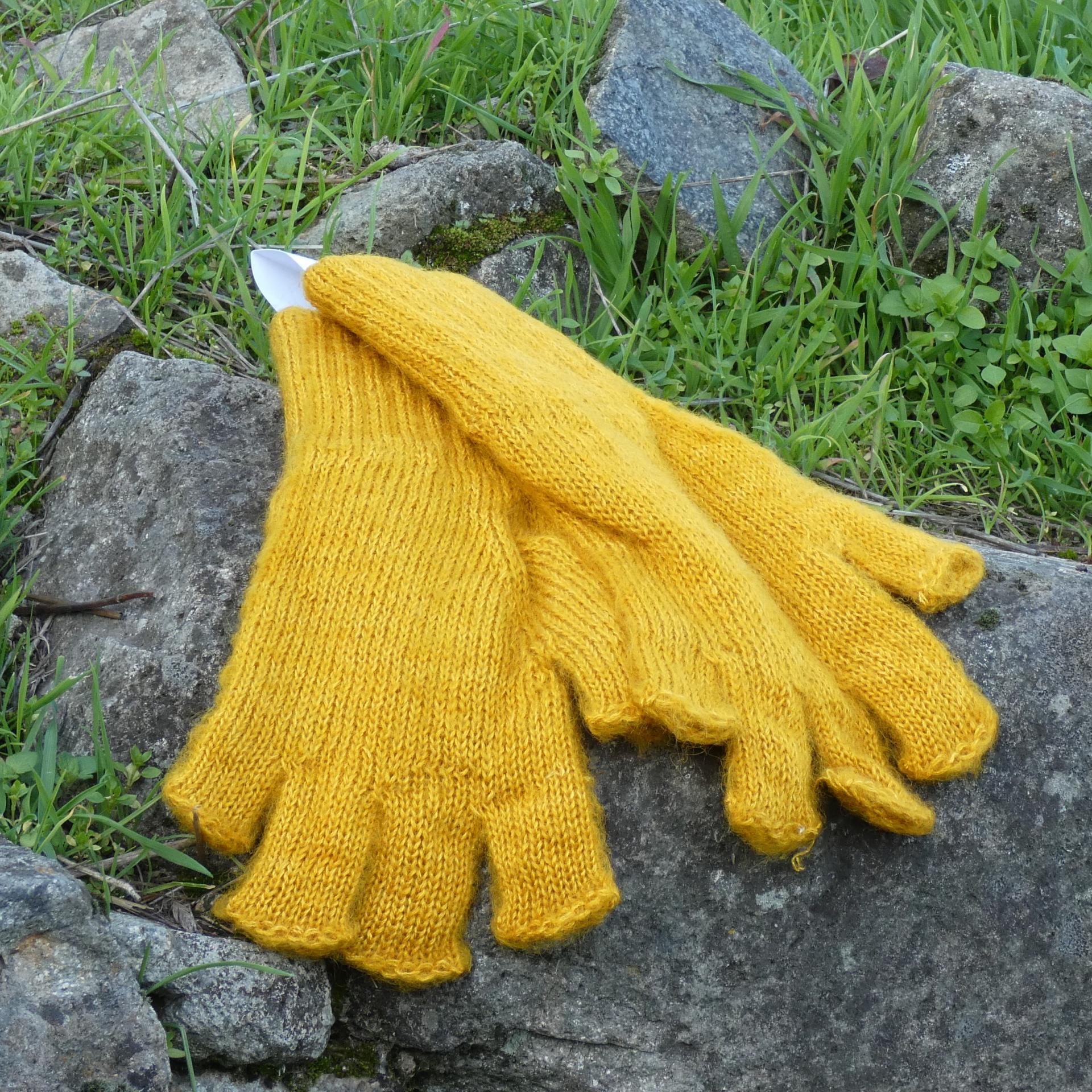 Mitaines en laine Mohair - Primadonna