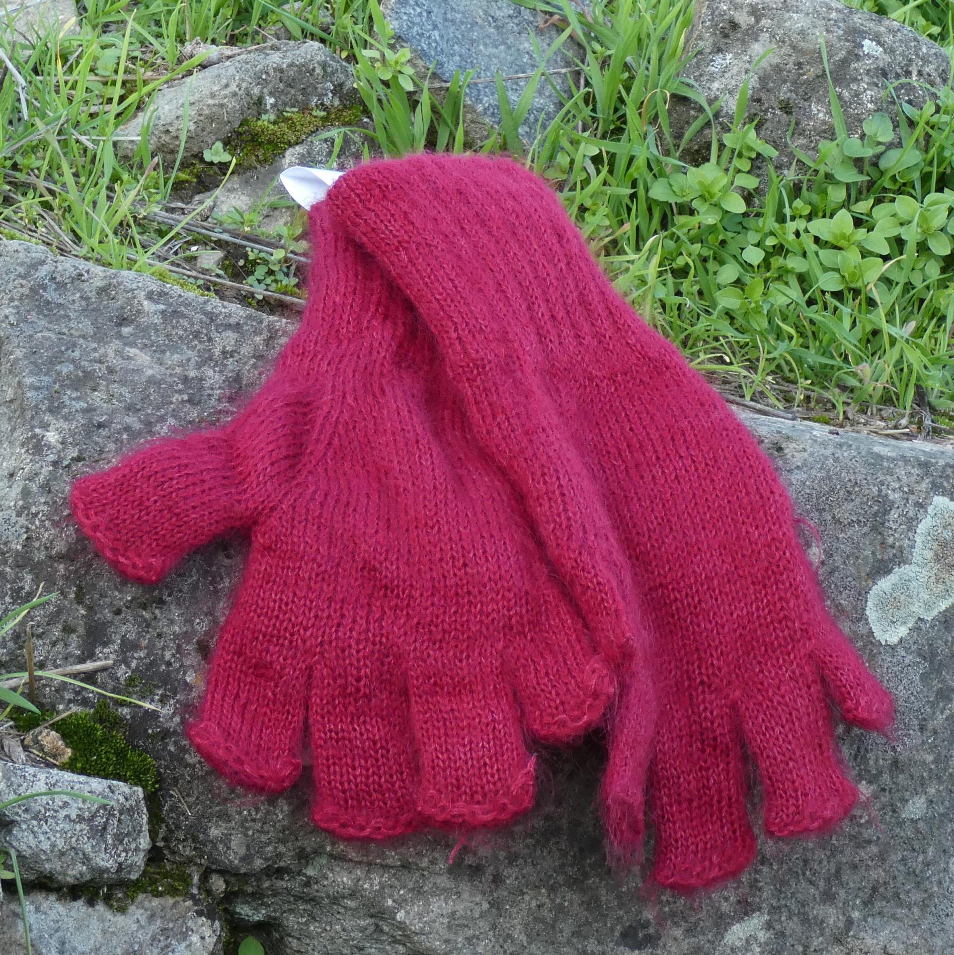 Mitaines en laine Mohair - Primadonna