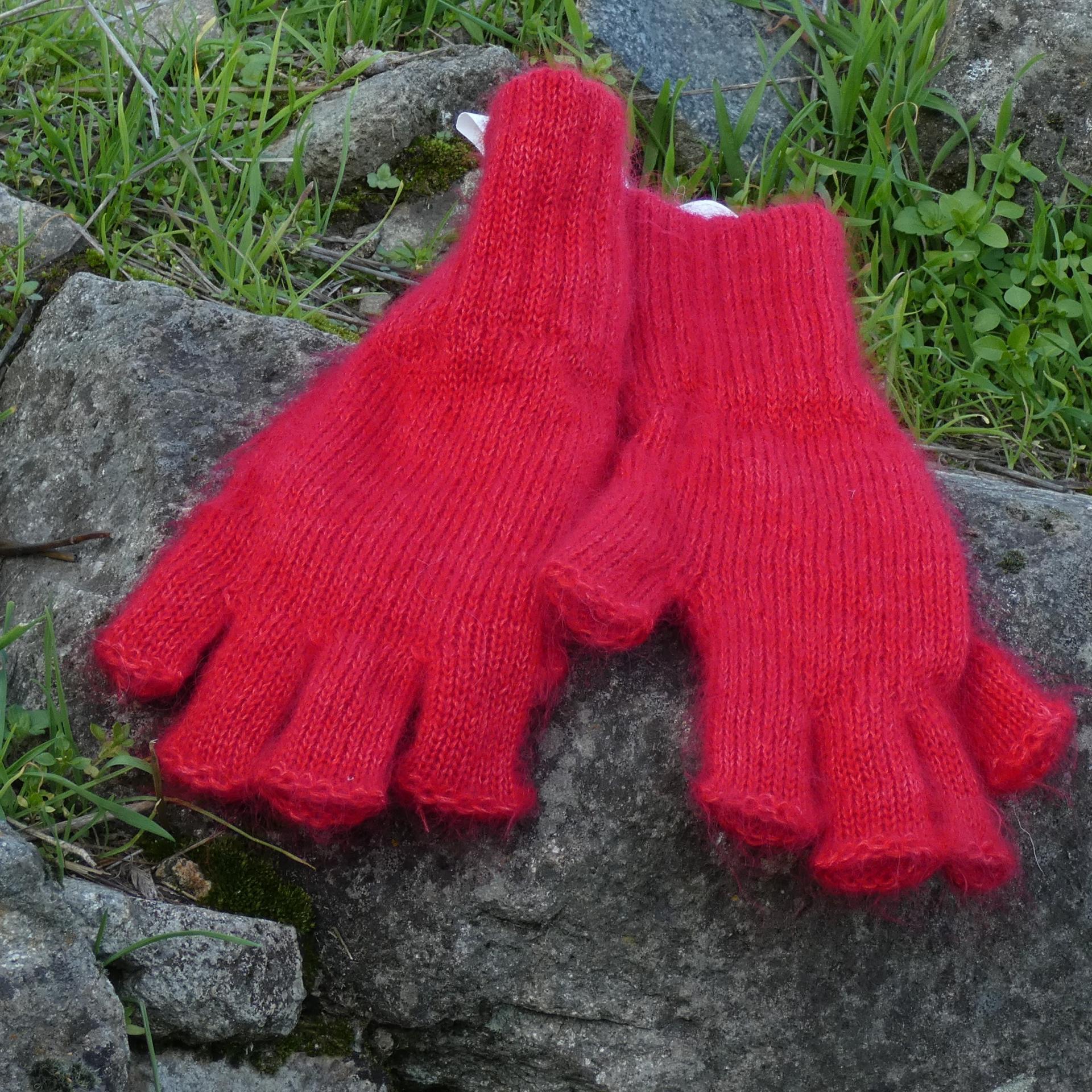 Mitaines en laine Mohair - Primadonna