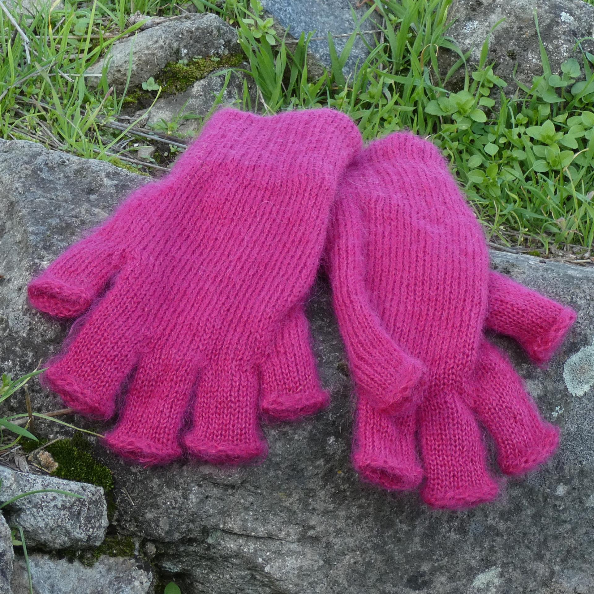 Mitaines en laine Mohair - Primadonna