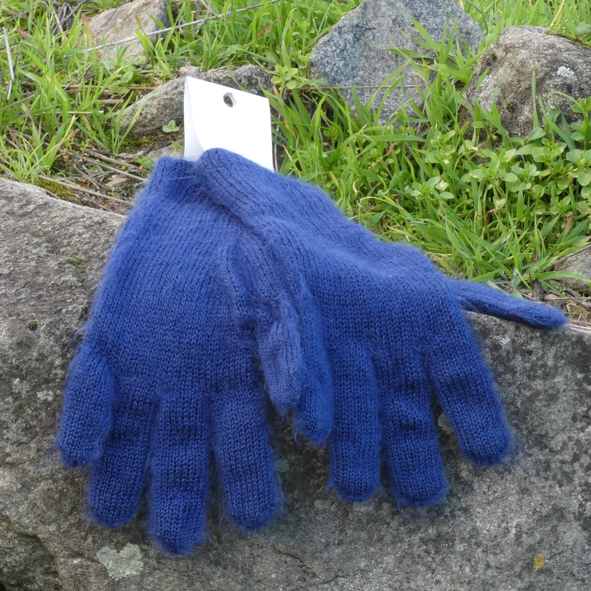 Gants laine Mohair nocturne
