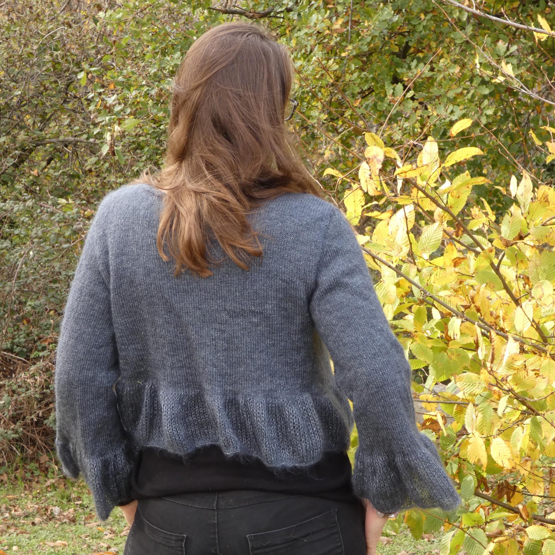 Boléro mohair et soie primadonna 2