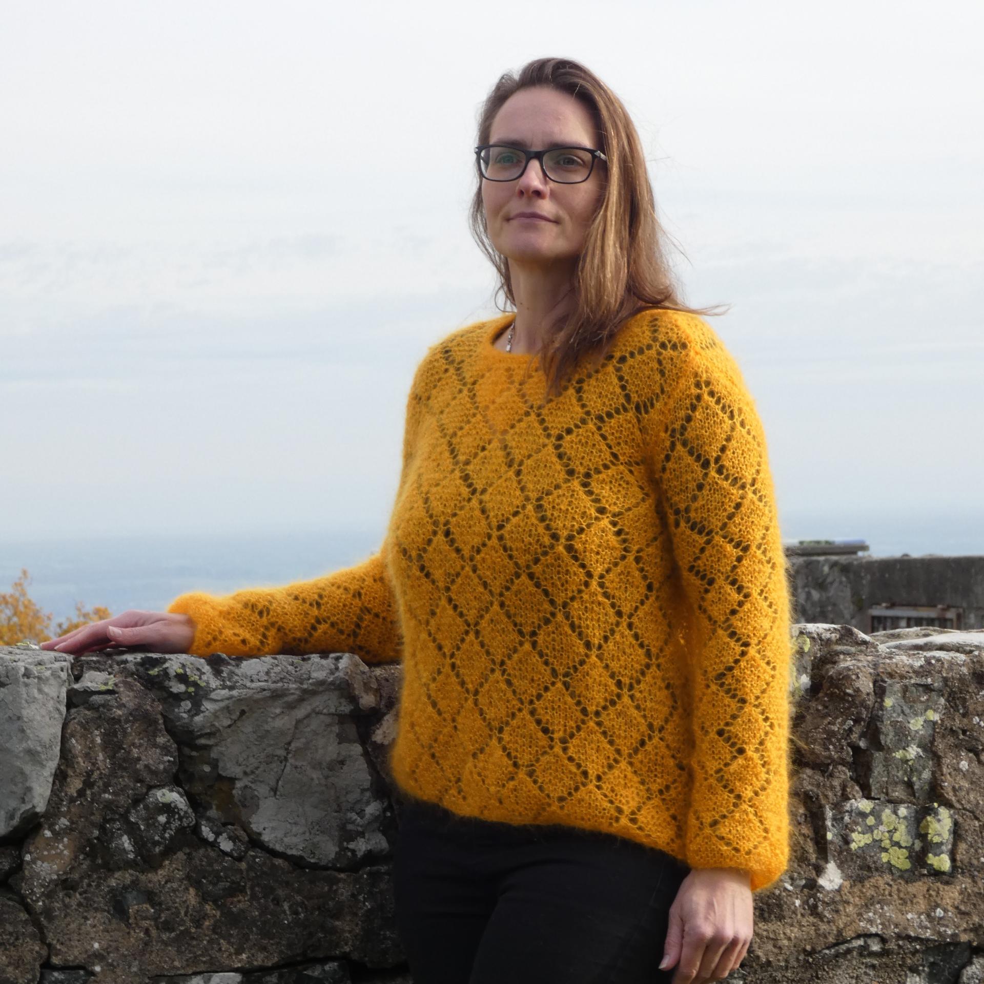 Pull Primadonna Losange Fait Main