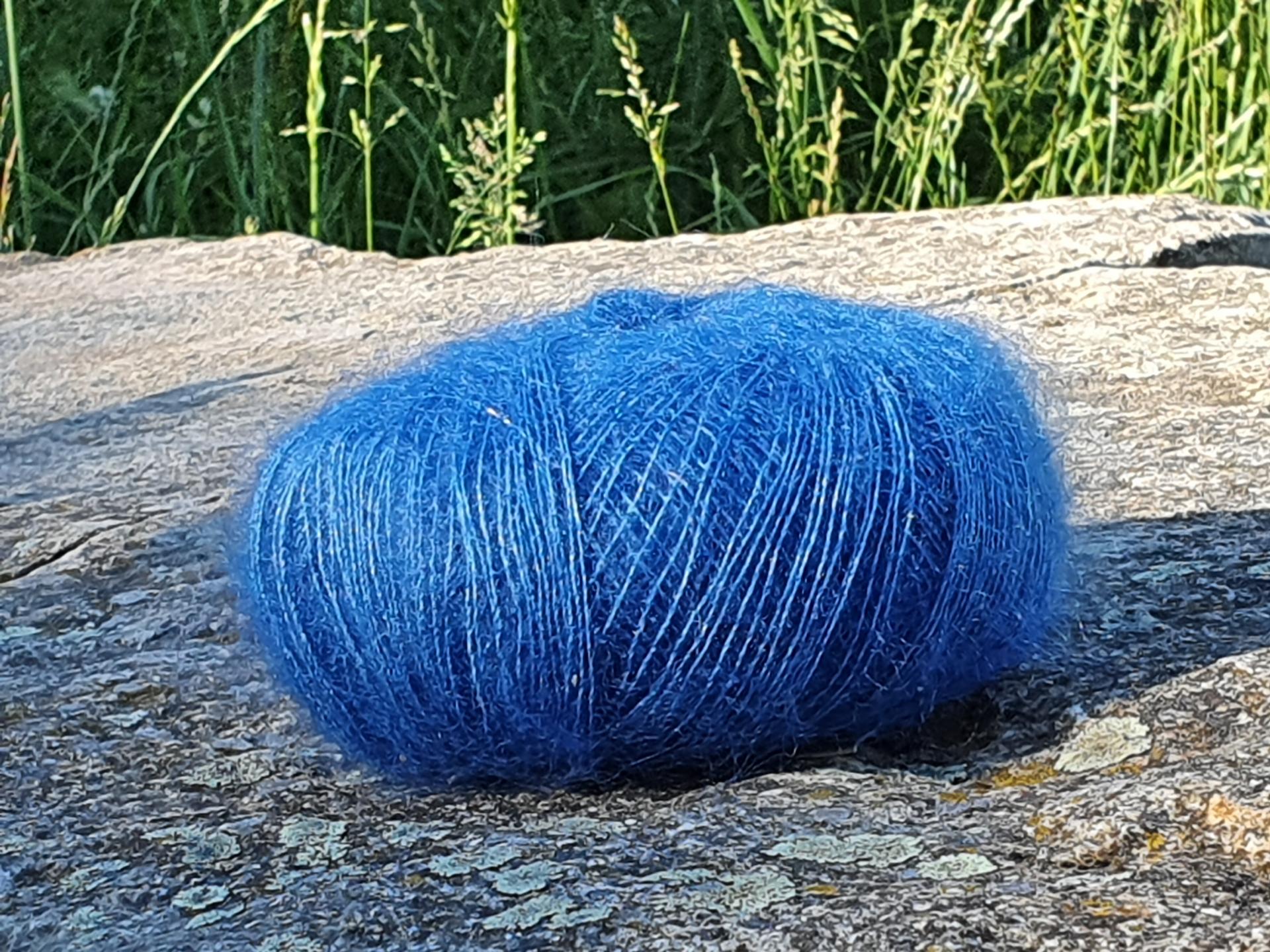 Pelote laine  Mohair Elégance denim