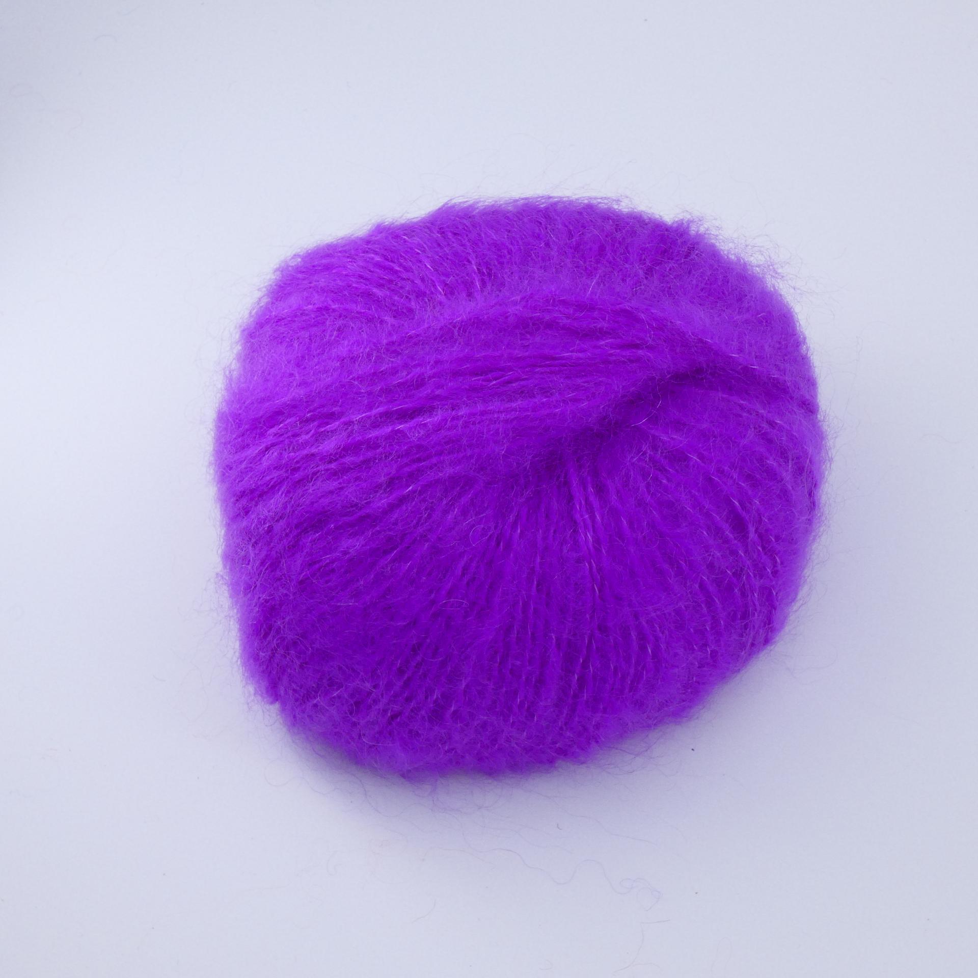 Pelote laine Mohair jasmin