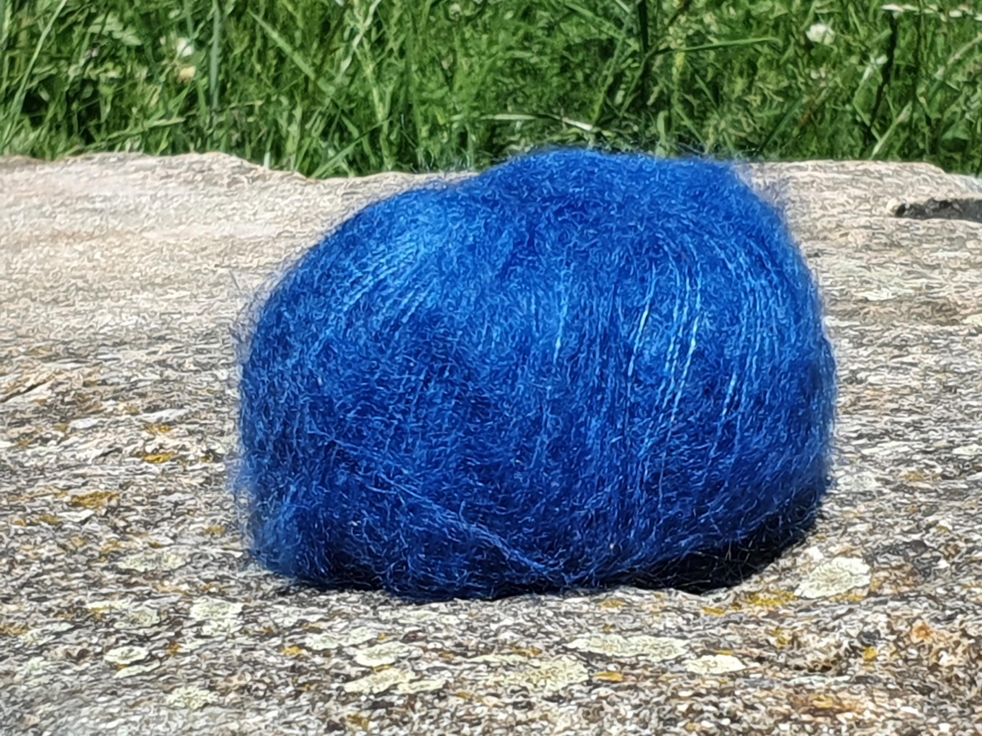 Pelote laine Mohair Primadonna denim