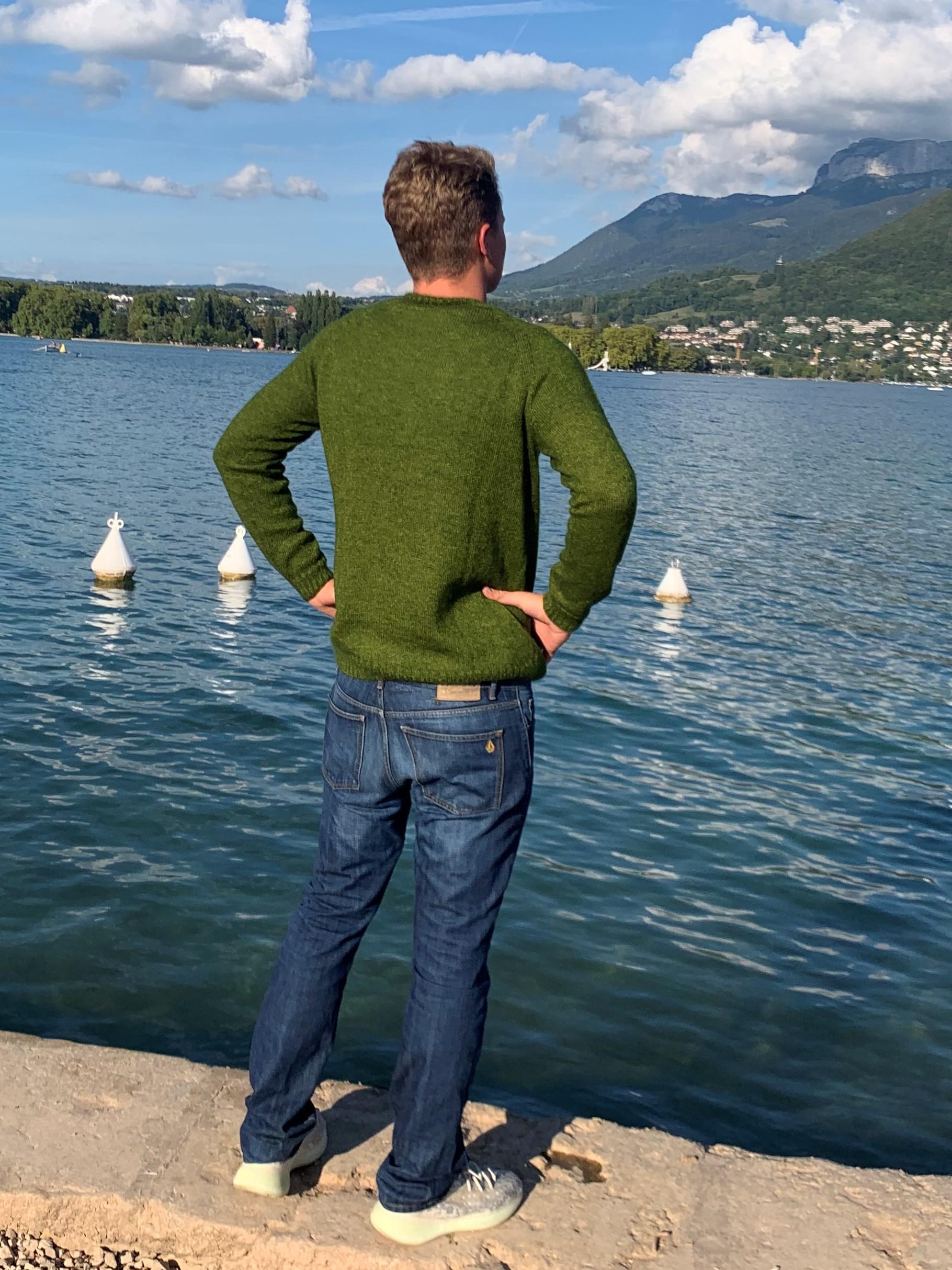 Pull Homme Col Rond Élégance