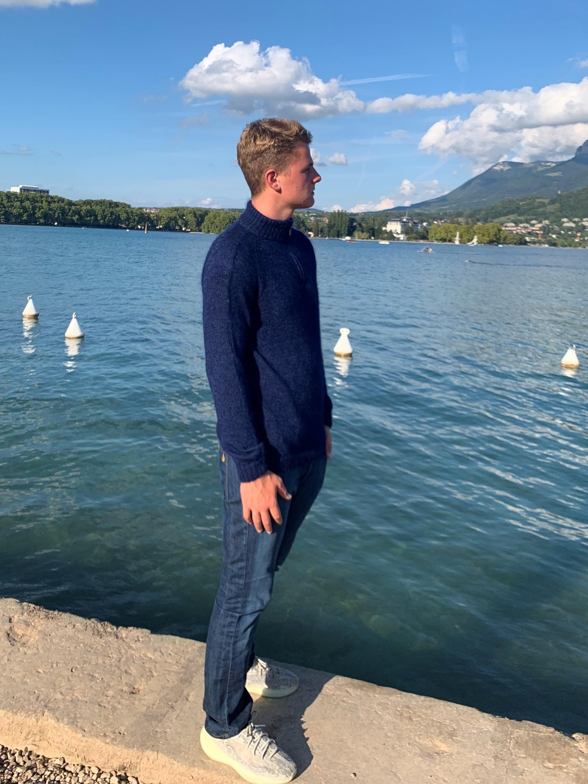 Pull Homme Zippé Mohair Élégance