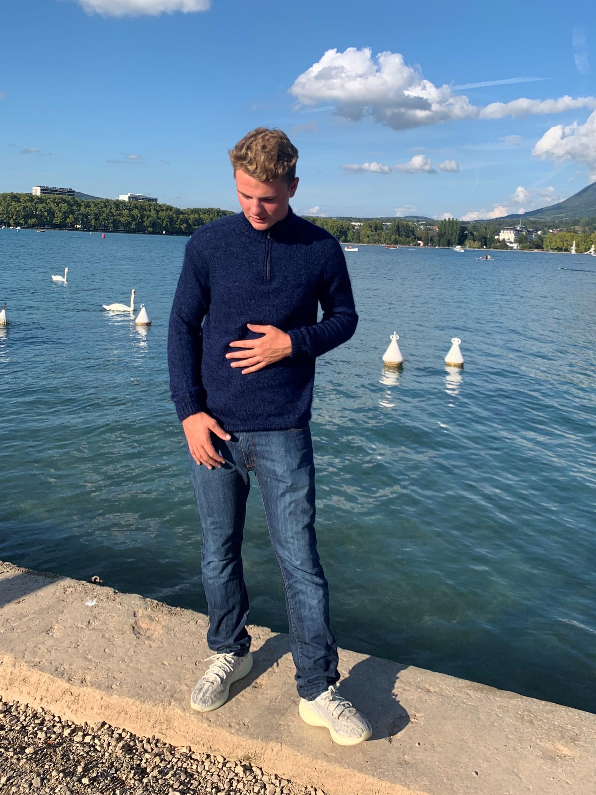 Pull Homme Zippé Mohair Élégance