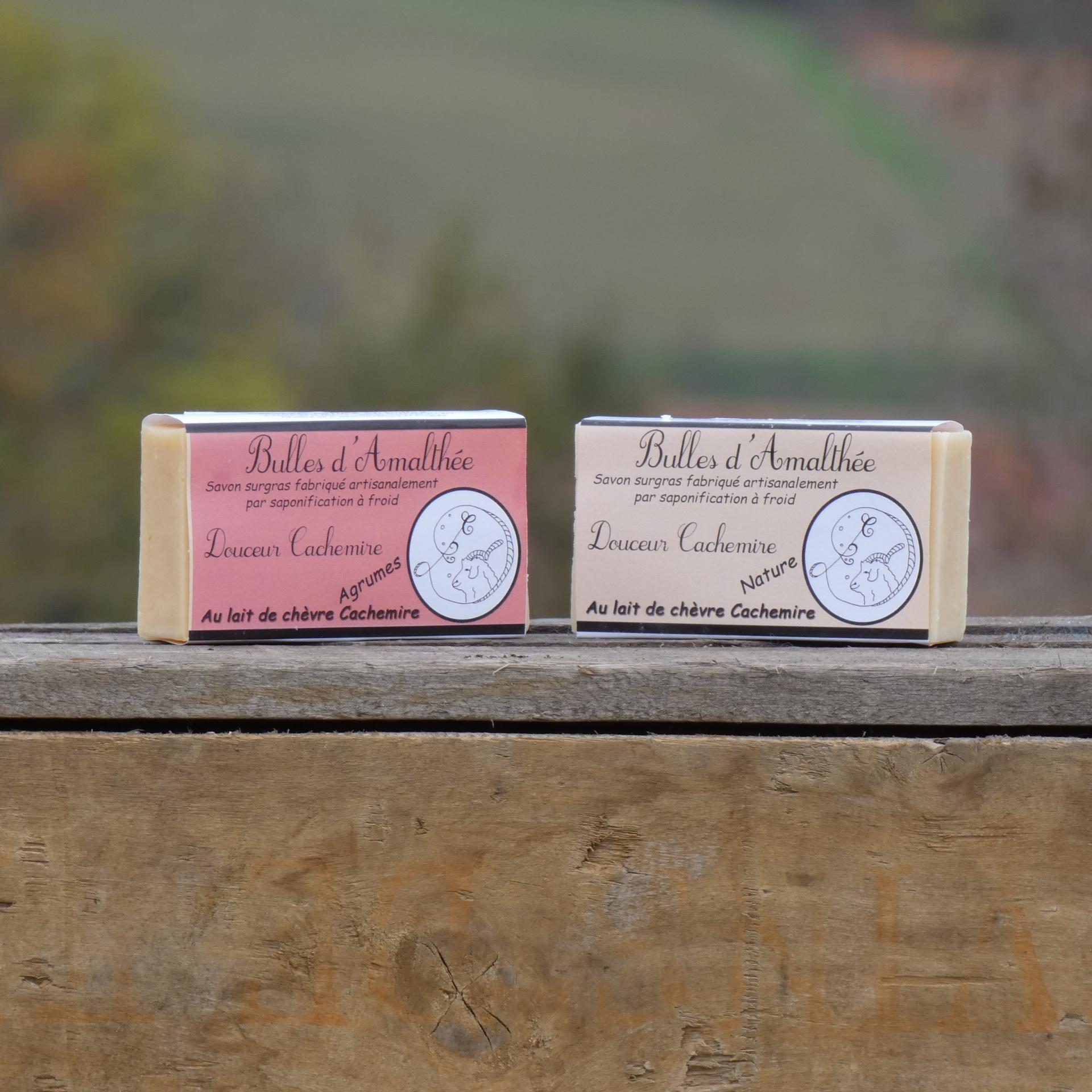 Savon au lait de Chèvre Cachemire agrume