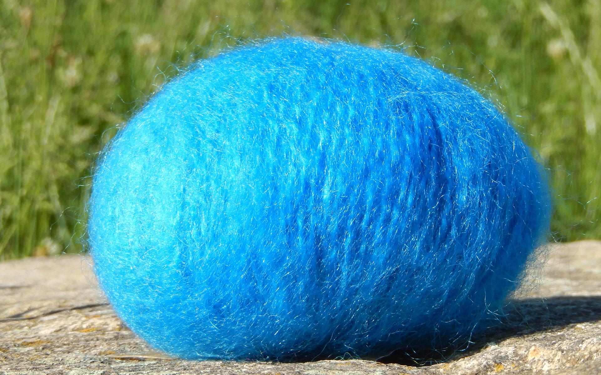 Pelote laine Mohair tropique