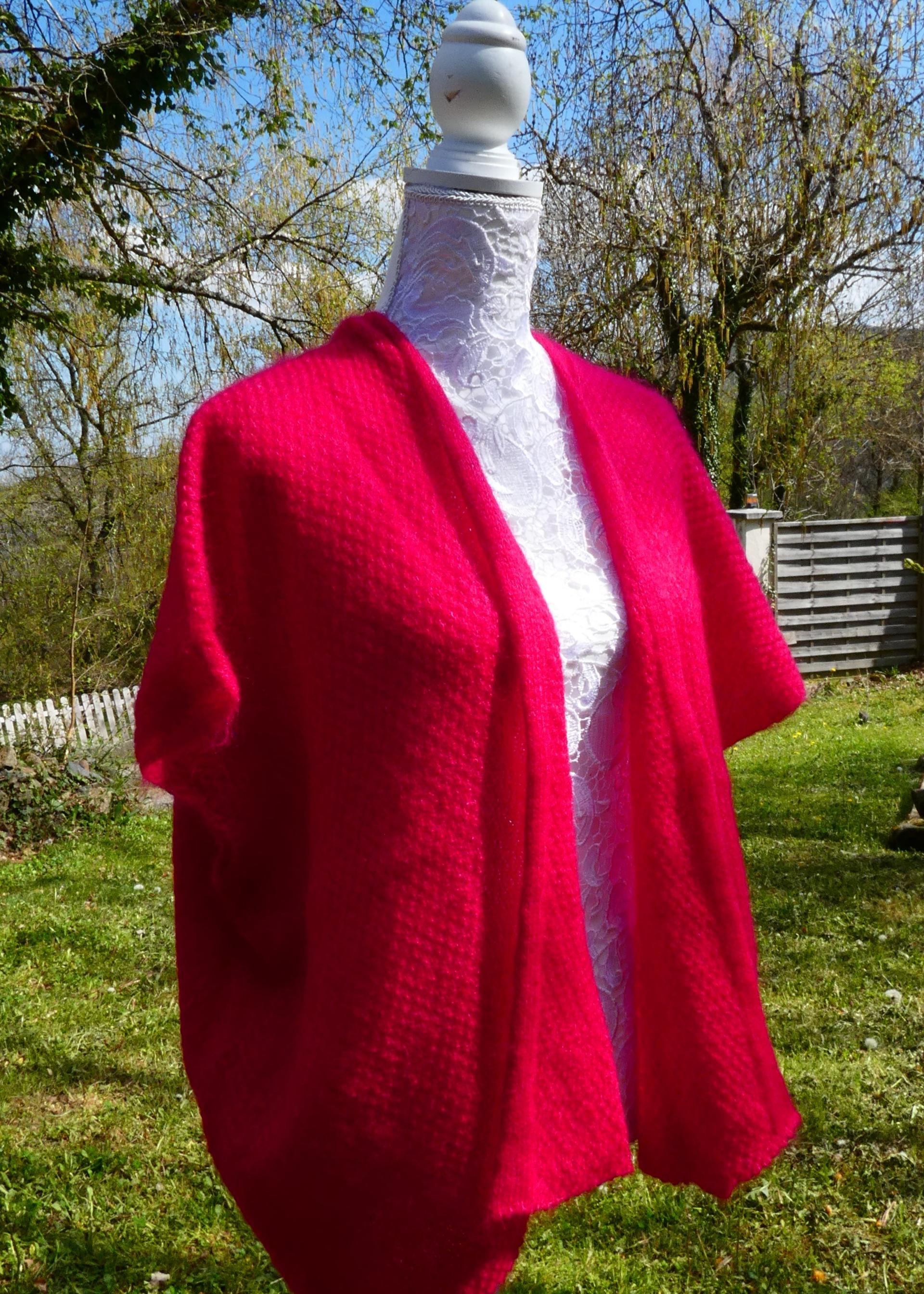 Gilet mohair primadonna vermeil