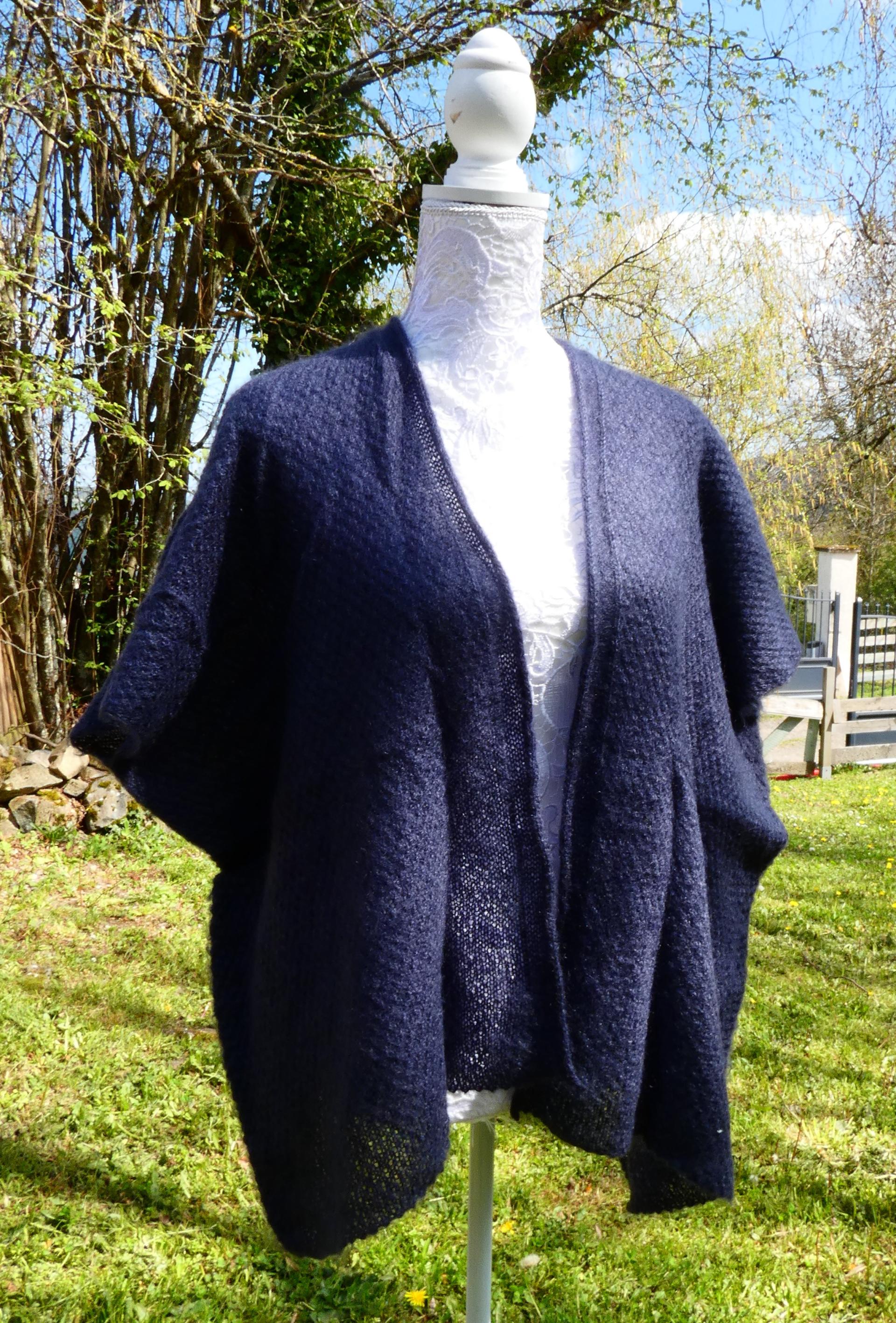 Gilet mohair primadonna mer chine 1